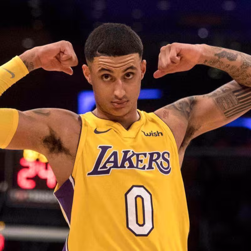 Kyle Kuzma, jugador de Los Ángeles Lakers
