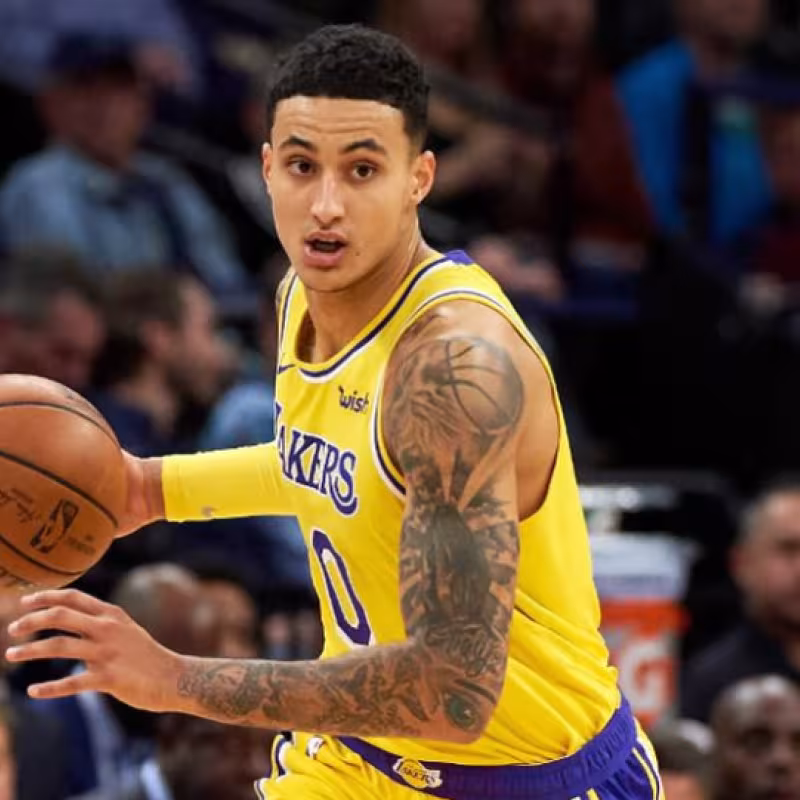 Kyle Kuzma, jugador de Los Angeles Lakers. 