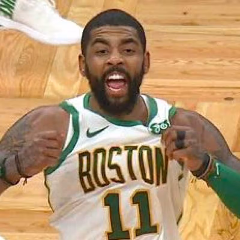 Kyrie Irving, estrella de Boston Celtics.