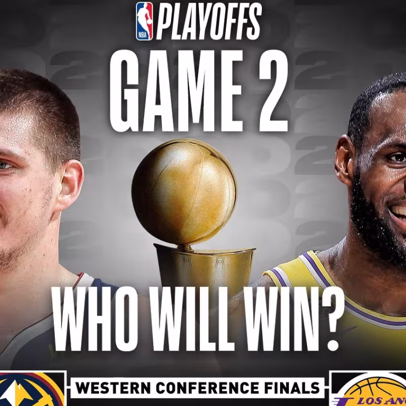 Horario y dónde ver el GAME 2 Los Angeles Lakers vs Denver Nuggets