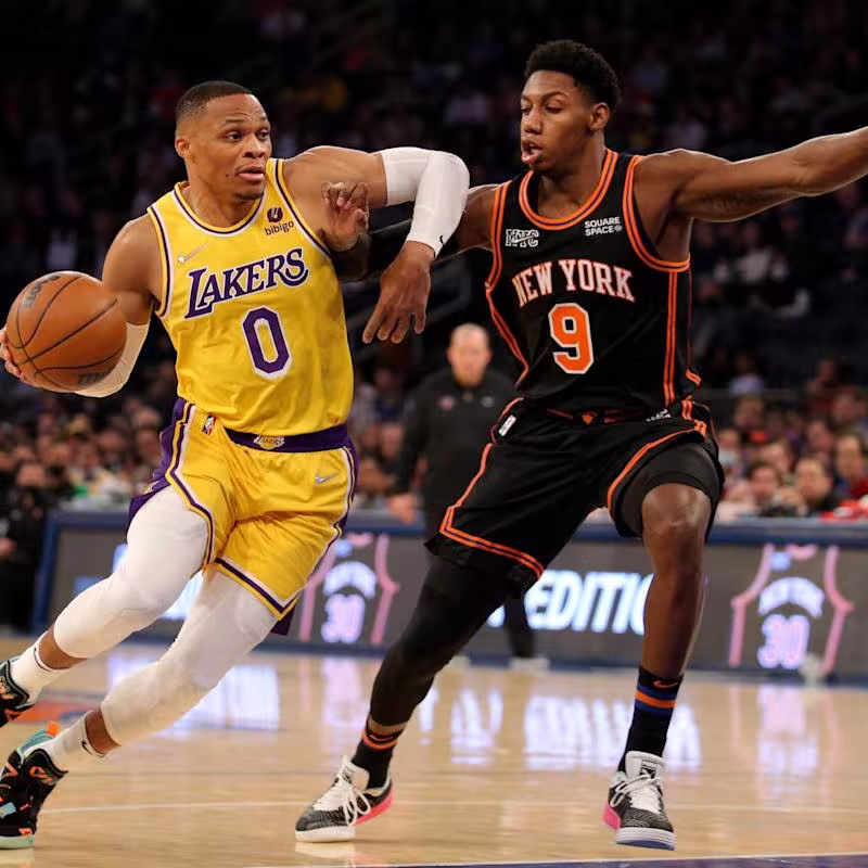 Russell Westbrook, problema en Lakers. Foto: gettyimages