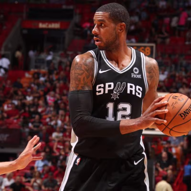 LaMarcus Aldridge, jugador de San Antonio Spurs.