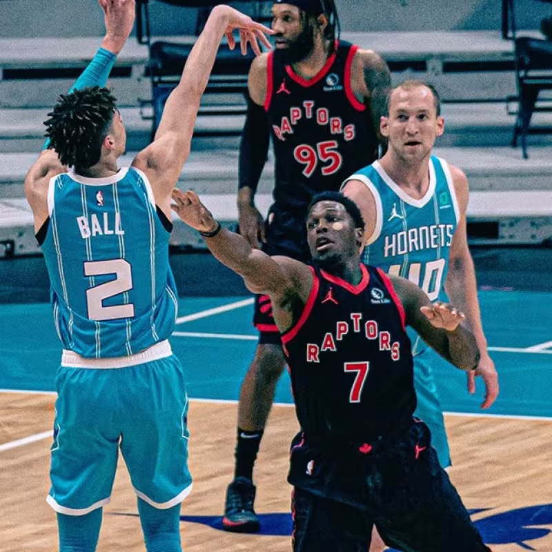 LaMelo Ball, jugador de Charlotte Hornets.