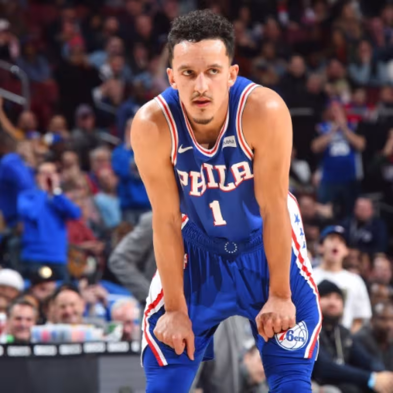 Landry Shamet, jugador de Philadelphia 76ers.