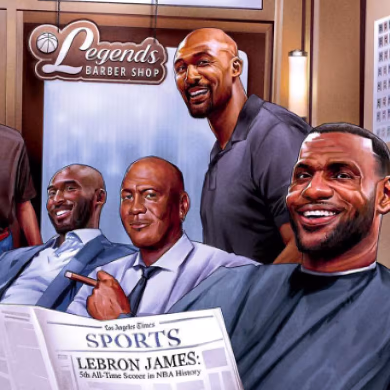 LeBron, leyenda de leyendas.