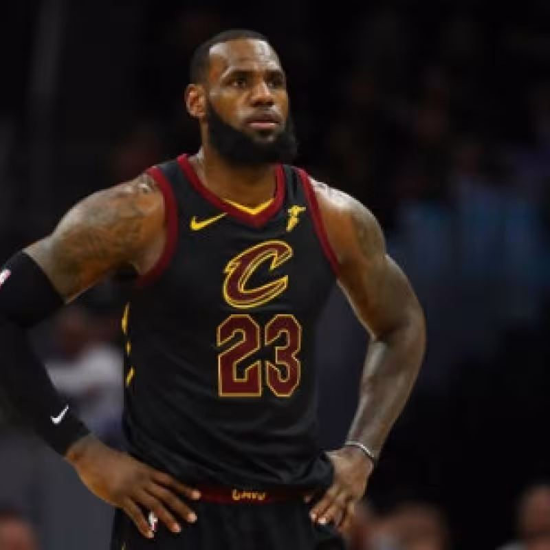 LeBron James, jugador de Los Angeles Lakers.