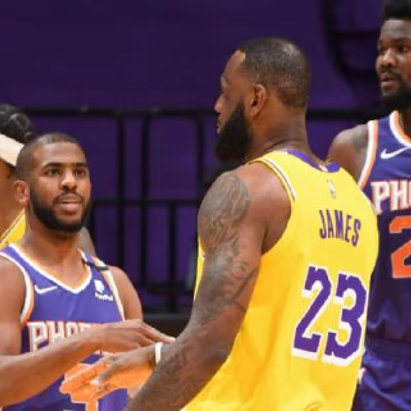 Lebron James analiza el duelo con Phoenix Suns. Foto: gettyimages