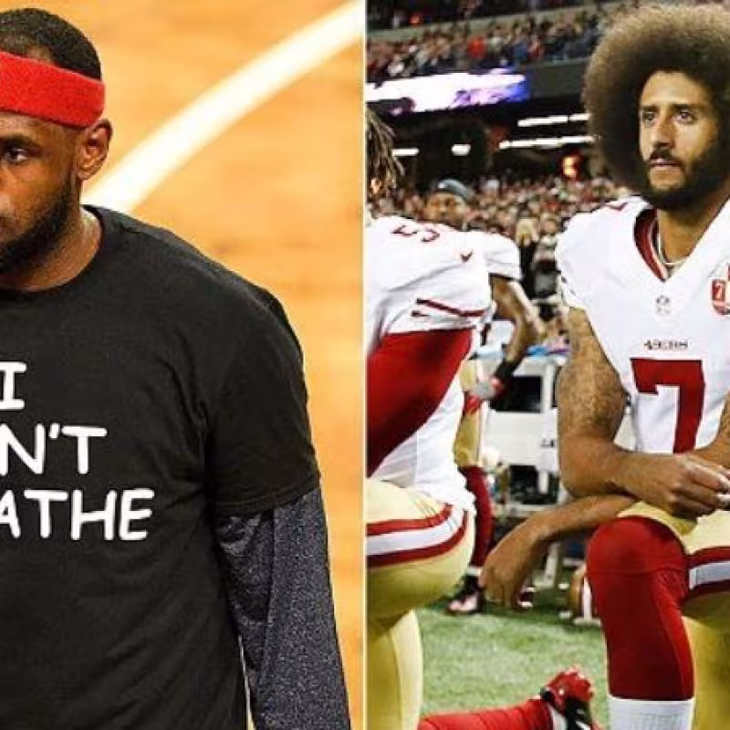 Colin Kaepernick y su carta de agradecimiento a LeBron James: "Gracias por ser fiel a la verdad"