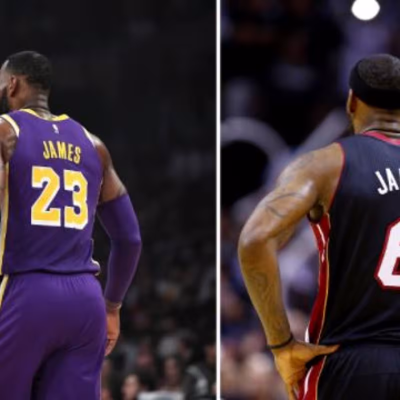 LeBron James abandona el dorsal 23 para volver al 6