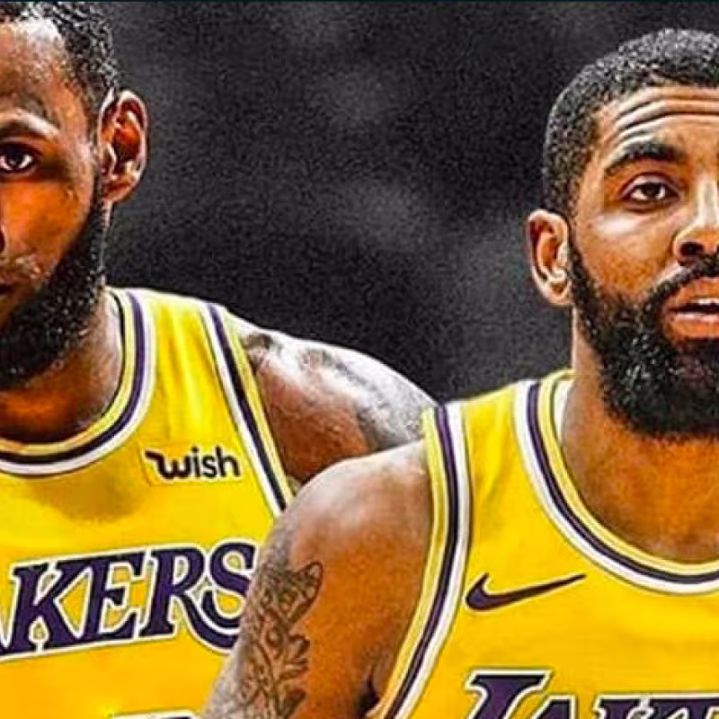 LeBron James y Kyrie Irving podrían reunirse en los Lakers.