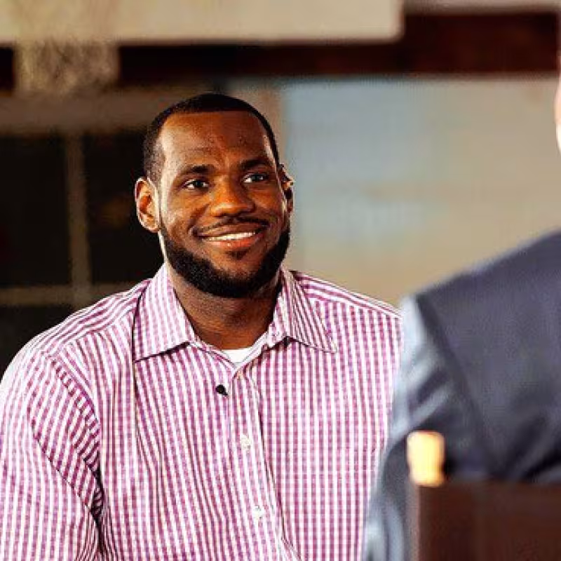 LeBron James en su documental 'La Decisión', en 2010.
