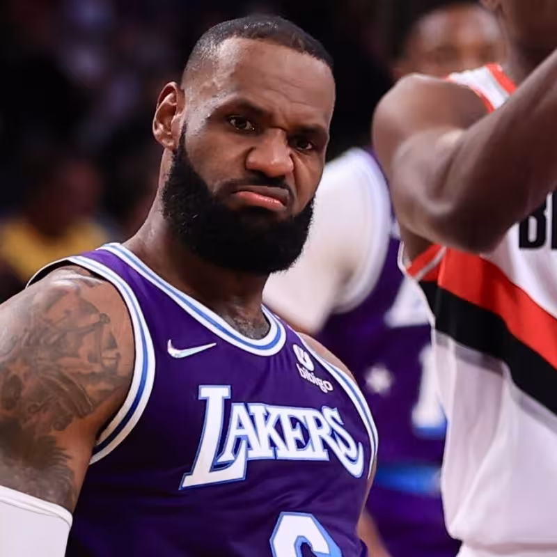 LeBron James, jugador de Los Angeles Lakers.