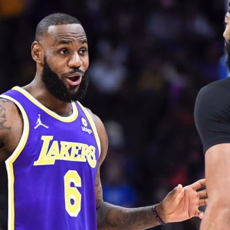LeBron James, jugador de Los Angeles Lakers.