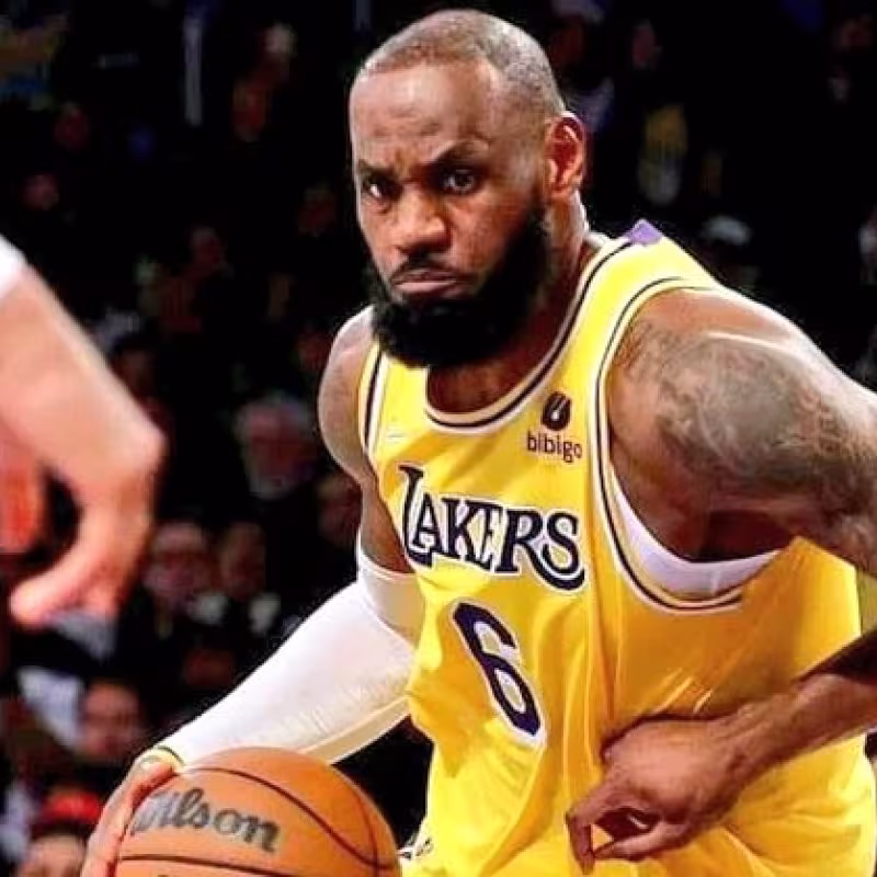 LeBron James, estrella de Los Angeles Lakers.