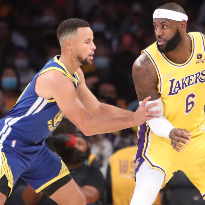 LeBron James, jugador de Los Angeles Lakers.