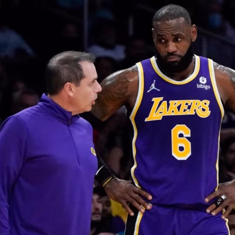 LeBron James, jugador de Los Angeles Lakers.