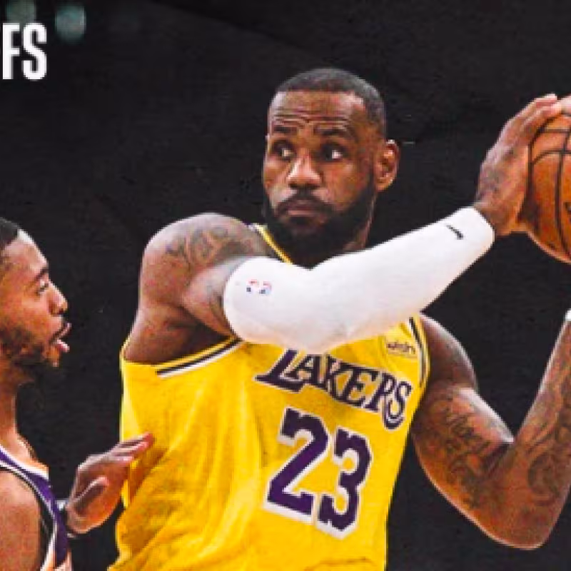LeBron James, estrella de Los Angeles Lakers.