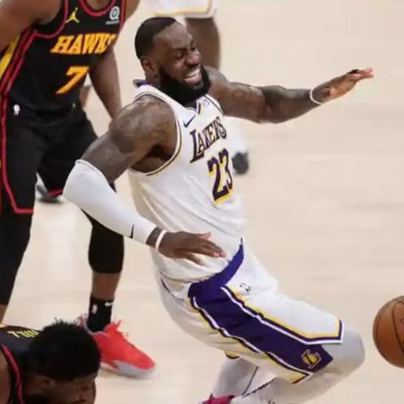Lebron James y su ausencia más prolongada por lesión desde que llegó a la NBA