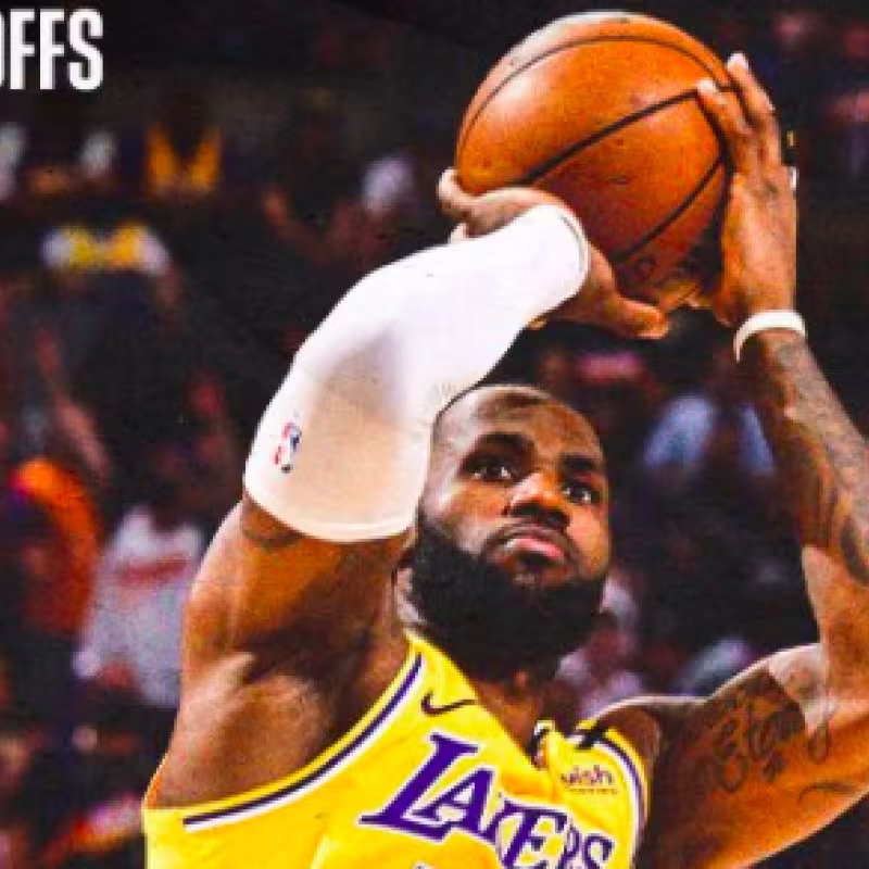 LeBron James, estrella de Los Angeles Lakers.