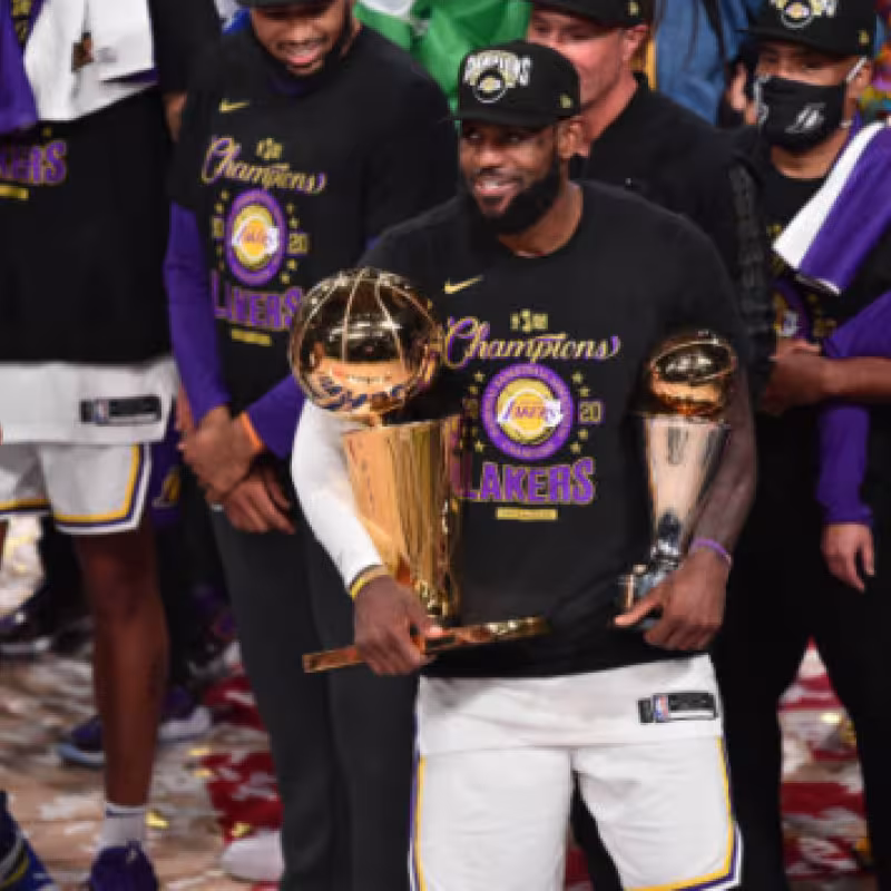 Lebron James y sus sensaciones al ganar el anillo. Foto: gettyimages