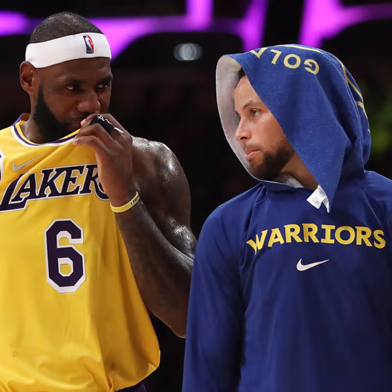 Lebron James y Stephen Curry quieren jugar juntos. Foto: gettyimages