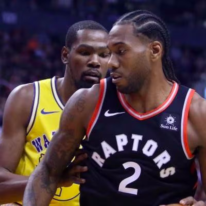 Kevin Durant y Kawhi Leonard, dos jugadores pretendidos por los Clippers.