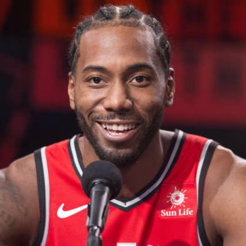 Vídeo: ¡Kawhi Leonard también se ríe!