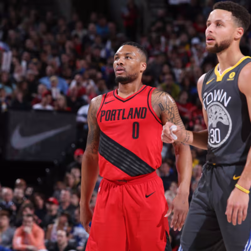 Curry y Lillard son dos de los jugadores mejores pagados de la liga. Foto: nba.com