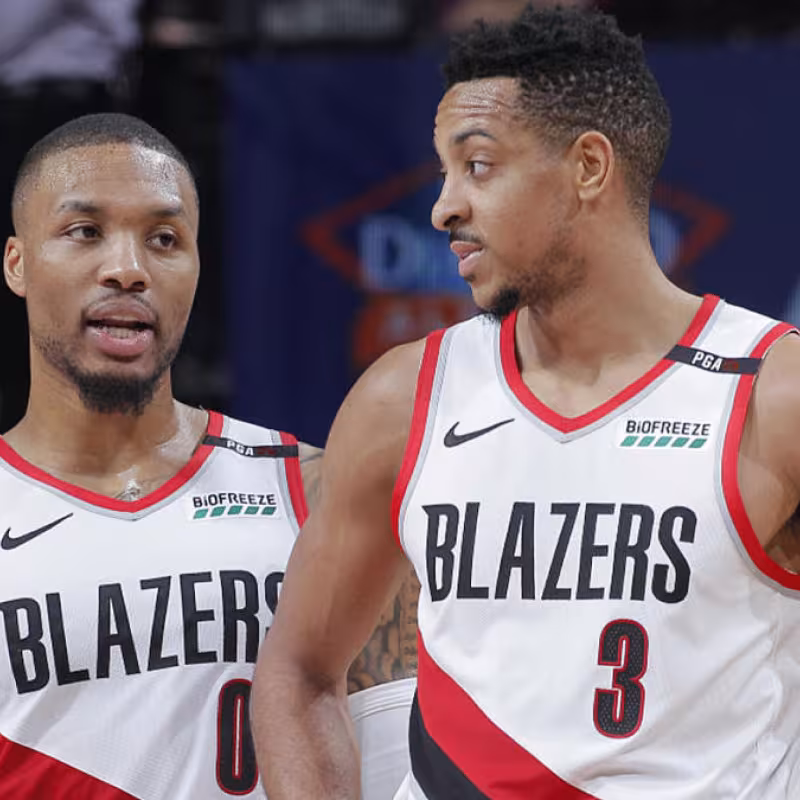 Lillard y McCollum se mofan de los Clippers tras su eliminación