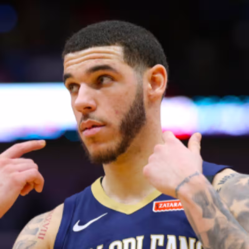 Lonzo Ball, una de las estrellas de New Orleans Pelicans.