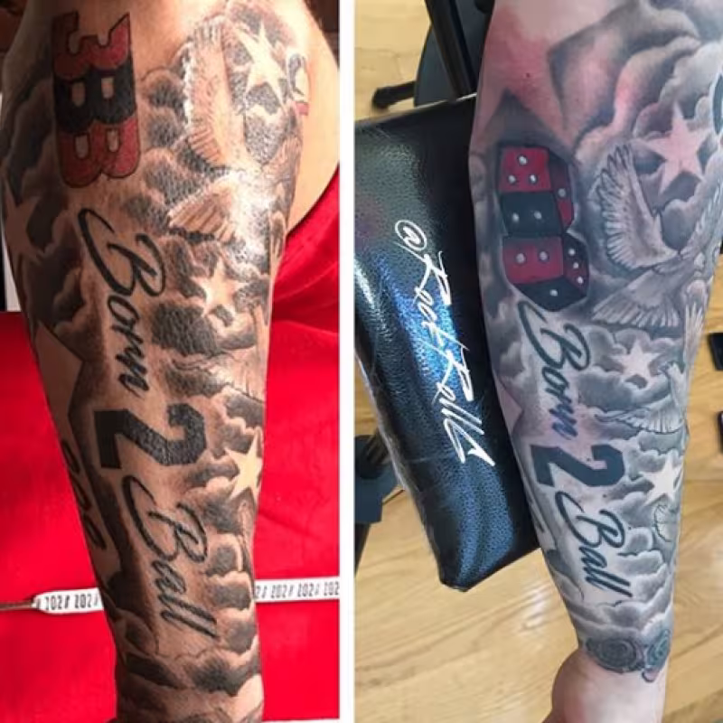 Lonzo Ball se cubre su tatuaje de Big Baller Brand