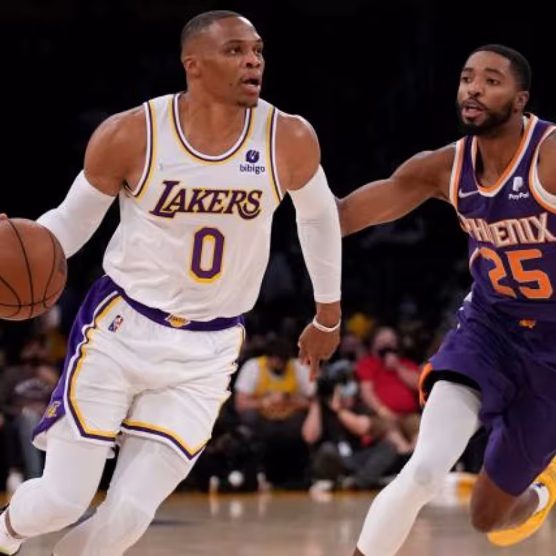 Russell Westbrook, pretemporada. Foto: gettyimages