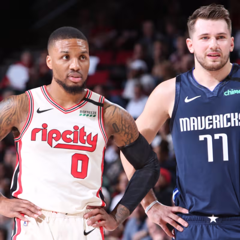 Luka Doncic demuestra que es All Star liderando a los Mavs ante los Blazers 
