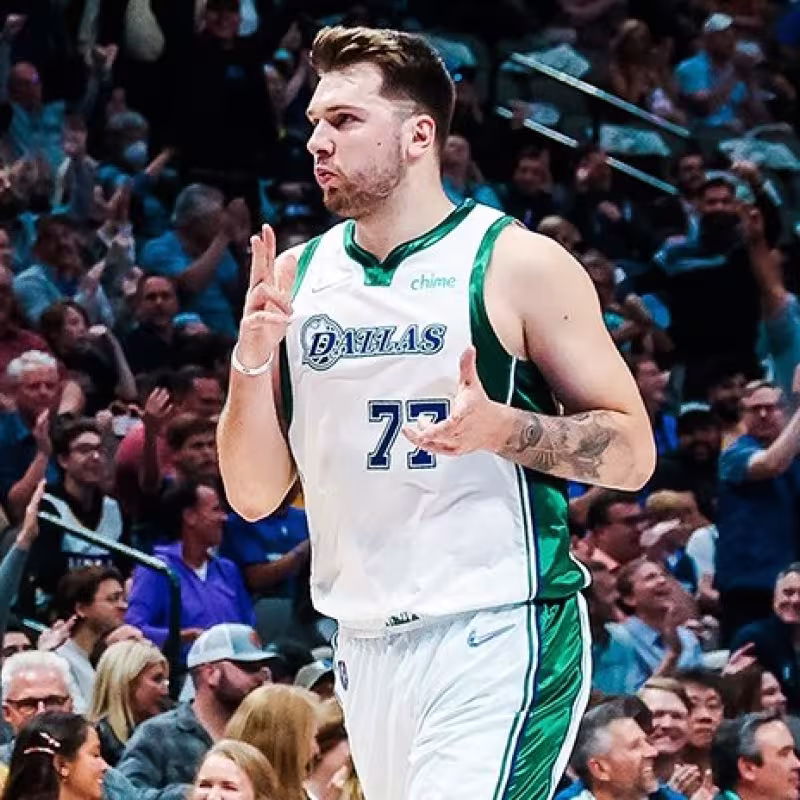 Luka Doncic, jugador de Dallas Mavericks.