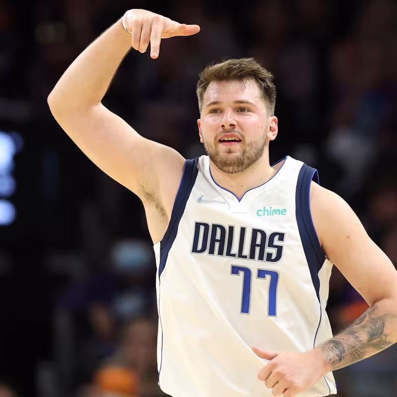Luka Doncic, jugador de Dallas Mavericks.