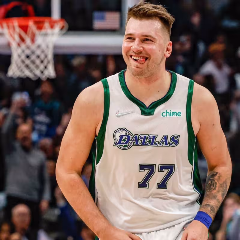 Luka Doncic, jugador de Dallas Mavericks.