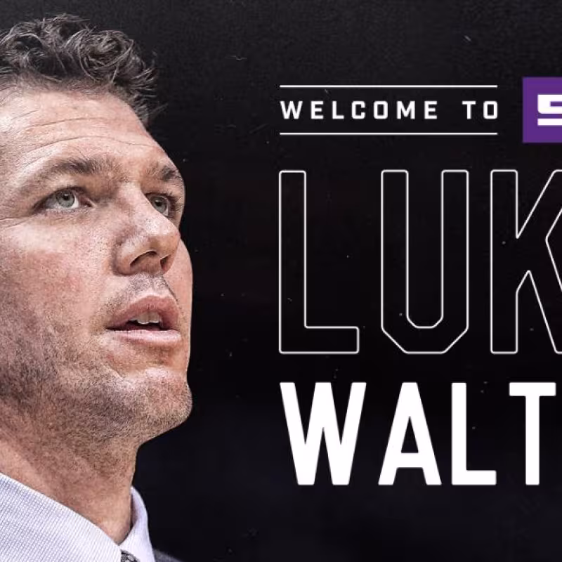 Los Kings le dieron la bienvenida oficial a su nuevo coach. Foto: Sacramento Kings