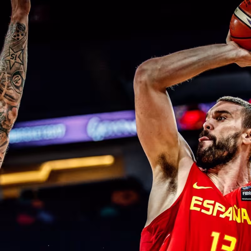Marc Gasol, jugador de la Selección Española.