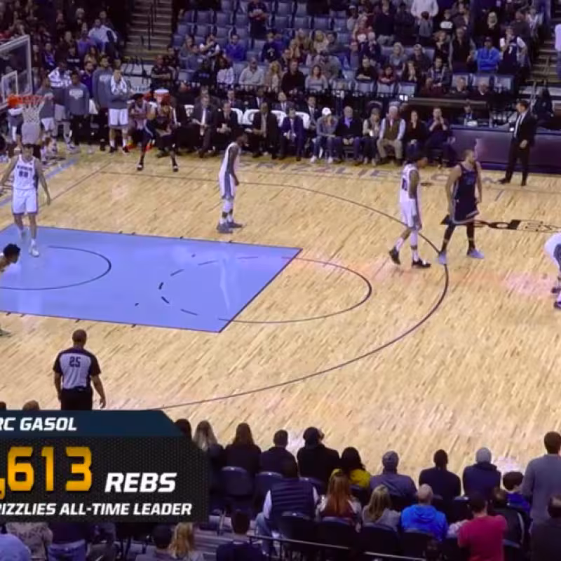 Marc Gasol superó el récord de Randolph.