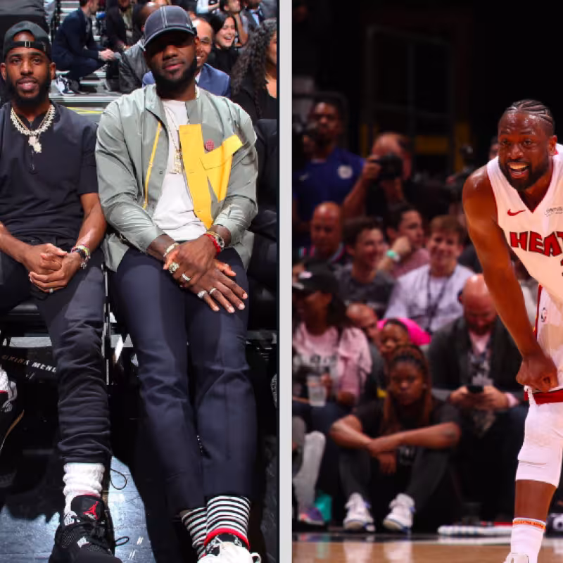 Carmelo Anthony se lleva la última camiseta de Dwayne Wade