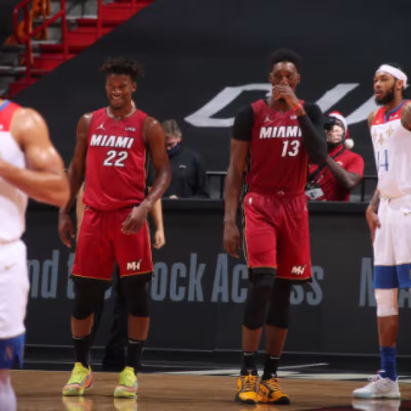 Miami Heat gana a New Orleans Pelicans. Foto: gettyimages