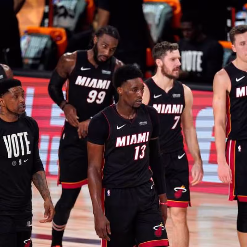 Miami Heat, deriva negativa en temporada 2021. Foto: gettyimages