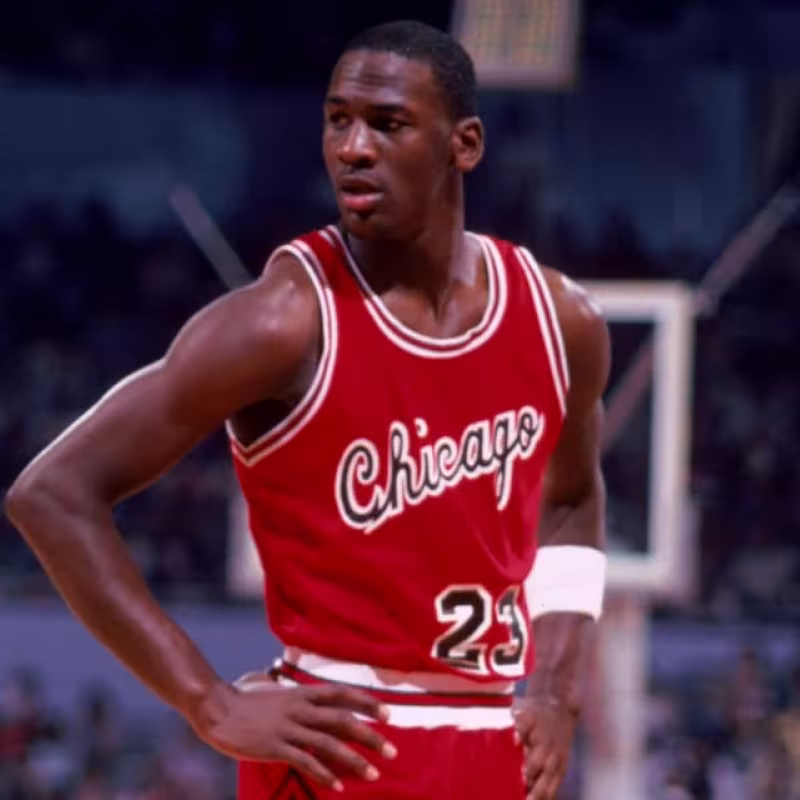 Michael Jordan, uno de los mejores rookies de la historia NBA. Foto: gettyimages