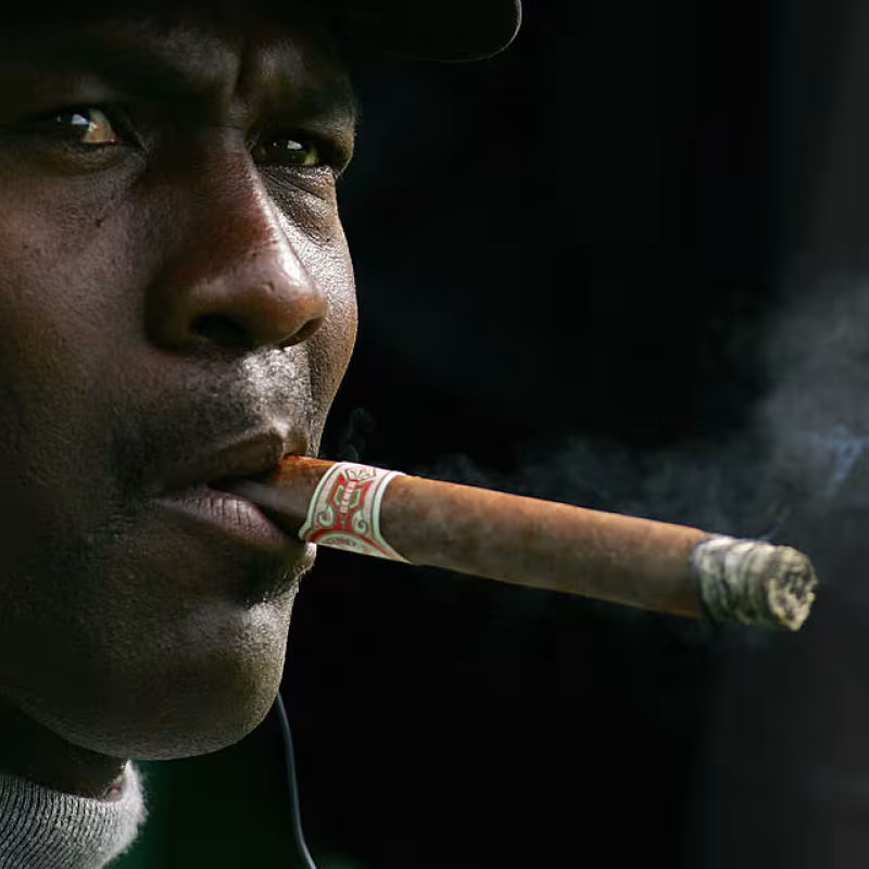 Michael Jordan, estrella de la NBA.