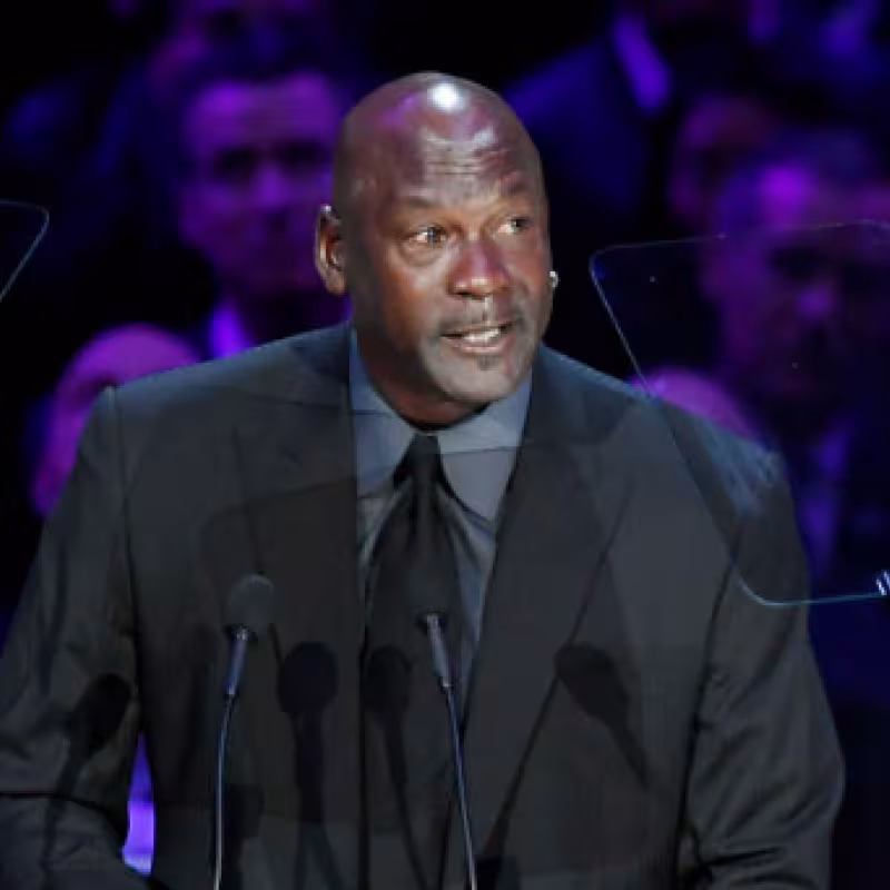 El histórico discurso de Michael Jordan en el Memorial de Kobe Bryant
