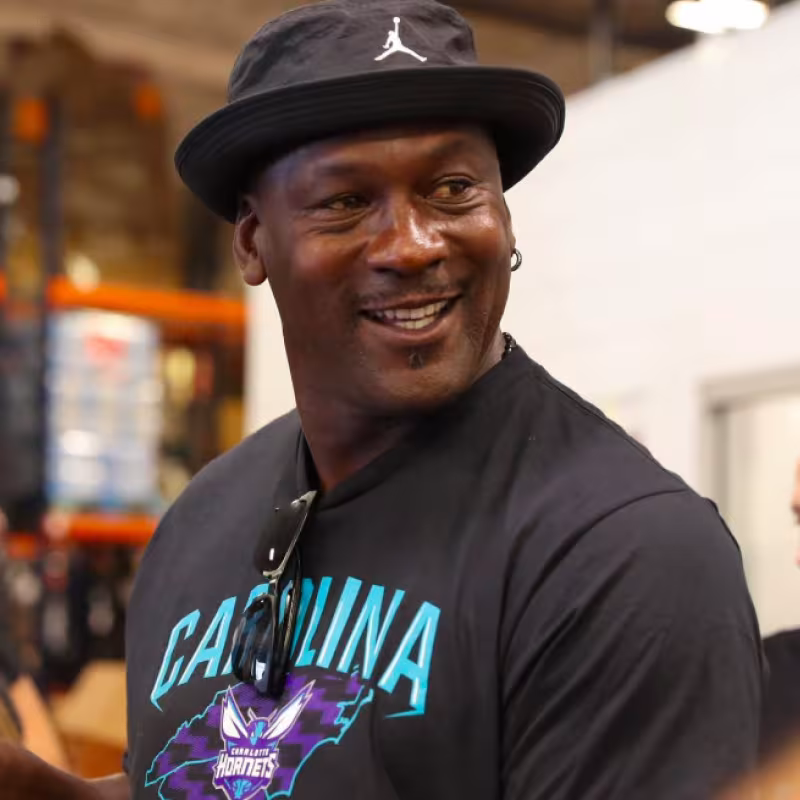 Michael Jordan, dueño de Charlotte Hornets.