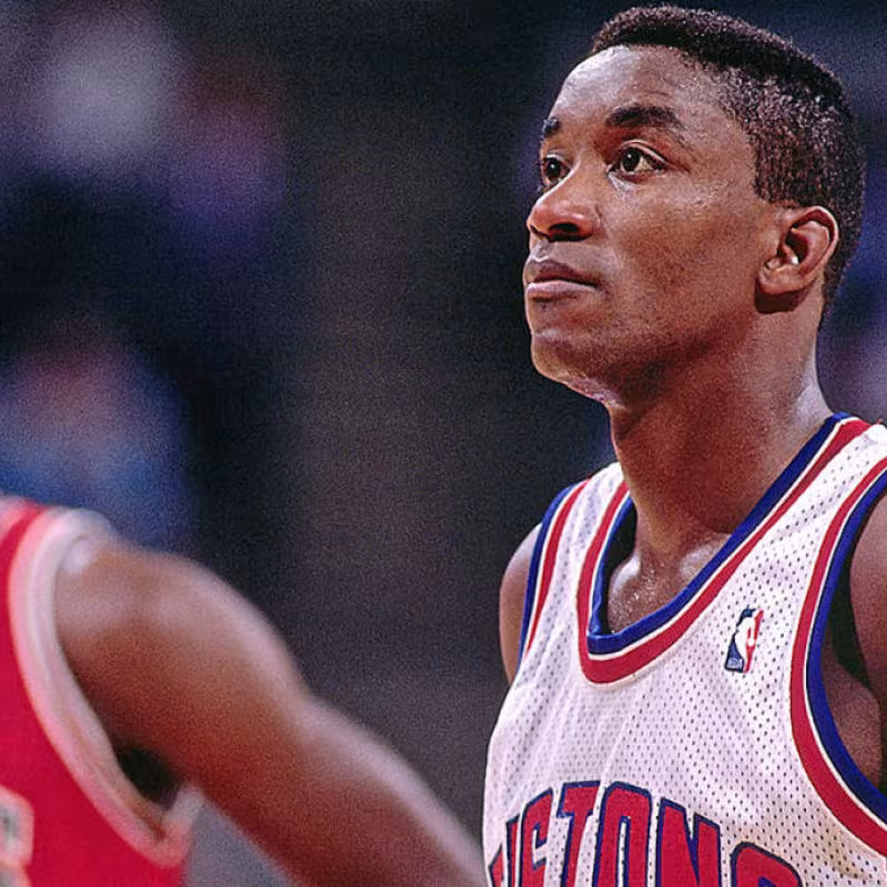 Michael Jordan mintió sobre Isiah Thomas. Foto: gettyimages