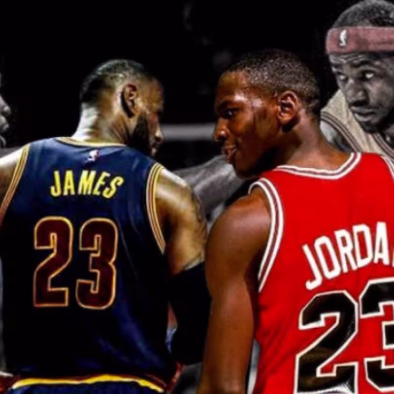 Michael Jordan y LeBron James: dos estrellas casi gemelas en la historia de la NBA "Foto: Cavs Nation"