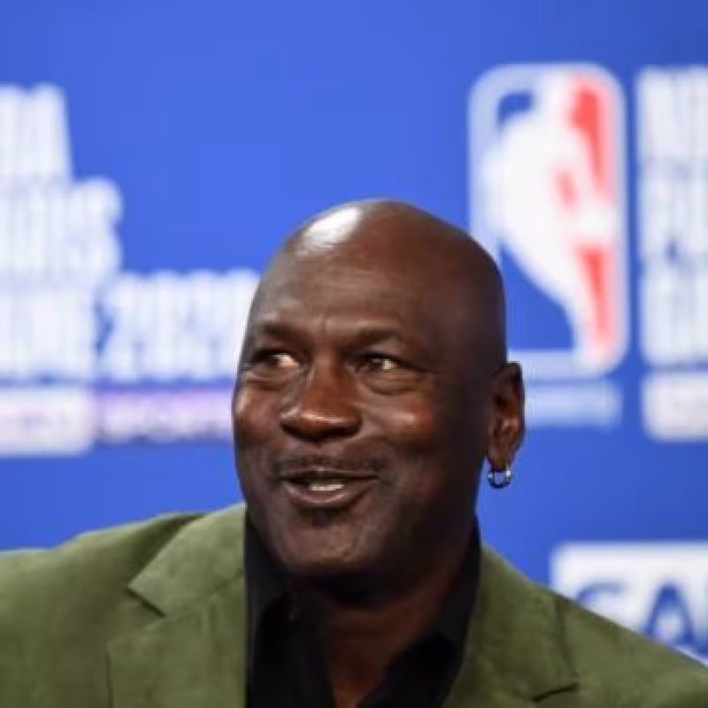 Michael Jordan, ex jugador y leyenda de la NBA.