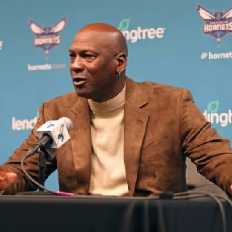 Michael Jordan, ex jugador y leyenda de la NBA.